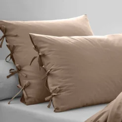Linge de lit uni - percale de coton 72 fils/cm²