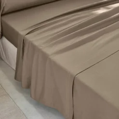 Linge de lit uni - percale de coton 72 fils/cm²