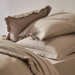 Linge de lit uni - percale de coton 72 fils/cm²