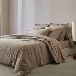 Linge de lit uni - percale de coton 72 fils/cm²