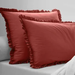 Linge de lit uni - percale de coton 72 fils/cm²