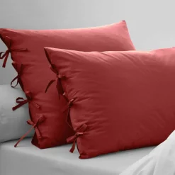 Linge de lit uni - percale de coton 72 fils/cm²