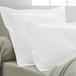 Linge de lit uni - percale de coton 72 fils/cm²