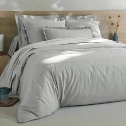 Linge de lit uni - percale de coton 72 fils/cm²