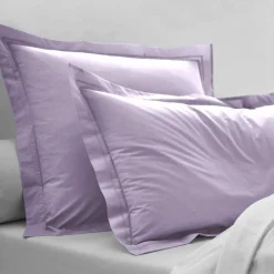 Linge de lit uni - percale de coton 72 fils/cm²