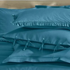 Linge de lit uni - percale de coton 72 fils/cm²