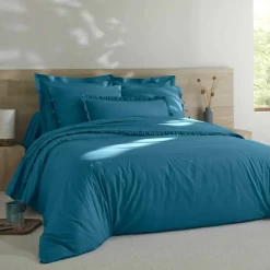 Linge de lit uni - percale de coton 72 fils/cm²