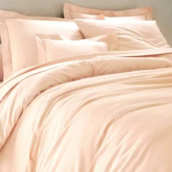 Linge de lit uni polyester-coton Colombine