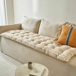 Long coussin déco tissage artisanal