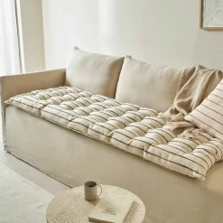 Long coussin déco tissage artisanal