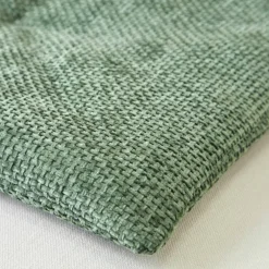 Long coussin de canapé tissage chenille