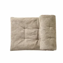 Long coussin de canapé tissage chenille