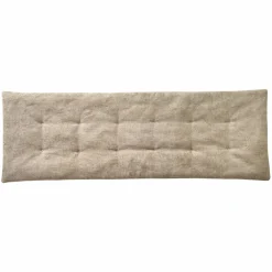 Long coussin de canapé tissage chenille