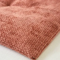 Long coussin de canapé tissage chenille