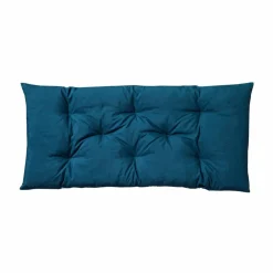 Long coussin de sol imprimé feuillage