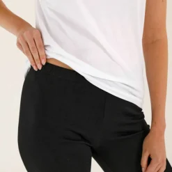 Lot de 2 leggings corsaire, taille élastiquée