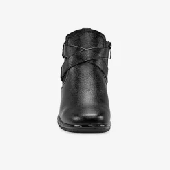 Low-boots confort compensées et zippées