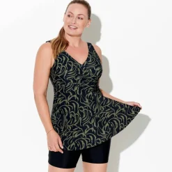 Maillot de bain 1 pièce avec jupette Floresta