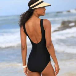 Maillot de bain 1 pièce colorblock