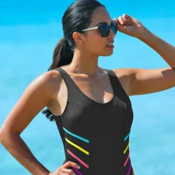 Maillot de bain 1 pièce - découpes princesse