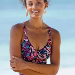 Maillot de bain 1 pièce drapé Kalibo - sans armatures