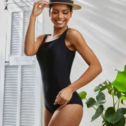 Maillot de bain 1 pièce post opératoire Solaro, brassière intégrée