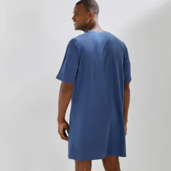 Maxi T-shirt pyjama imprimé "café allongé"