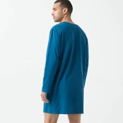 Maxi T-shirt pyjama imprimé "Je ne grossis pas"