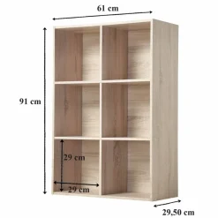 Meuble de rangement ORIGAME - 6 cases