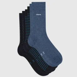 Mi-chaussettes "Coton Style" - lot de 3 paires