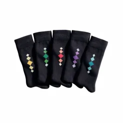 Mi-chaussettes fantaisie - lot de 5 paires