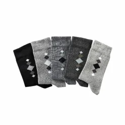 Mi-chaussettes fantaisie - lot de 5 paires