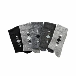 Mi-chaussettes fantaisie - lot de 5 paires