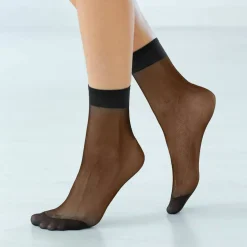 Mi-chaussettes mousse - lot de 10 paires