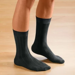 Mi-chaussettes non comprimantes - lot de 2 paires