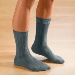 Mi-chaussettes non comprimantes - lot de 2 paires