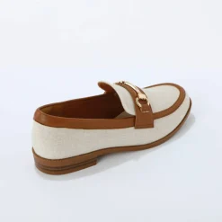 Mocassins bi-matière