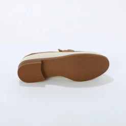 Mocassins bi-matière