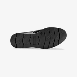 Mocassins compensés à franges et pompons