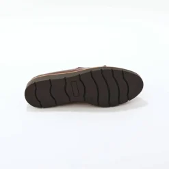 Mocassins compensés à franges et pompons