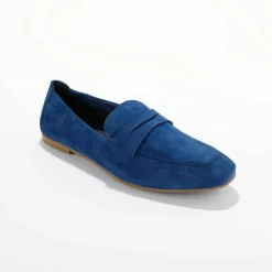 Mocassins croûte de cuir
