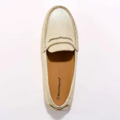 Mocassins en cuir