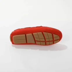 Mocassins en cuir ultra-souple à liens