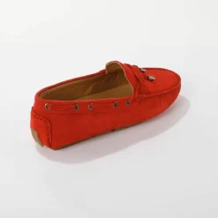 Mocassins en cuir ultra-souple à liens