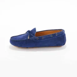 Mocassins en cuir ultra-souple à liens