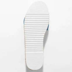 Mocassins espadrilles noeud à semelle corde crantée