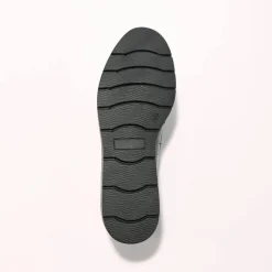 Mocassins à mors semelle compensée - effet croco verni