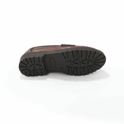 Mocassins métallisés