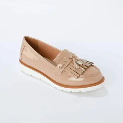 Mocassins à pompons