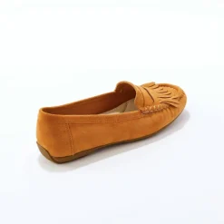 Mocassins souples textile microfibre